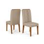 Imagem de Conjunto Sala de Jantar Mesa Tampo MDF 1,70 com 6 Cadeiras Kiara