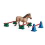 Imagem de Conjunto Schleich Farm World Pony Slalom - 12 Peças com Estatueta de Cavalo