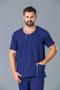 Imagem de Conjunto Scrubs Masculino Gabardine com Recorte Moderno - Namastê