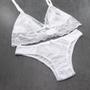 Imagem de Conjunto sem bojo com renda conforto - Conjunto Bibi