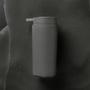 Imagem de Conjunto Serene Porta Escova com tampa e Porta Sabonete 2pçs Cinza Chumbo Coza