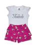 Imagem de Conjunto Shorts Saia Menina Infantil