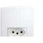 Imagem de Conjunto Siena 4X2 Branco Com Placa (1Tomada 10A) 6081