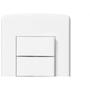 Imagem de Conjunto Siena 4X2 Branco Com Placa (2Simples+1Tomada 10A) 6086