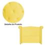 Imagem de Conjunto Sienna Cabeceira e Recamier Solteiro 90 Cm Corano Amarelo - LM DECOR