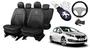 Imagem de Conjunto Sofisticado: Capas de Couro para Bancos Peugeot 308 2013-2020 + Capa de Volante + Chaveiro