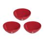 Imagem de Conjunto Sopeira Cheff Masterchef 350Ml 3Un Vermelho