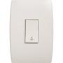 Imagem de Conjunto Soprano Ilus 4X2 Branco Com Placa(1Campainha) 5Td99040