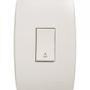 Imagem de Conjunto Soprano Ilus 4X2 Branco Com Placa(1Campainha) 5Td99040