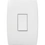 Imagem de Conjunto Soprano Ilus 4X2 Branco Com Placa(1Paralelo Vertical) 5Ta99043
