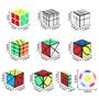 Imagem de Conjunto Speed Cube Gejoy 20 pacotes 1x3 2x2 2x3 3x3 4x4 5x5 Megaminx