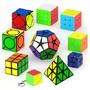 Imagem de Conjunto Speed Cube Vdealen Magic Cube 2x2 3x3 4x4 2x2x3 com Stick