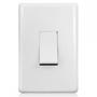 Imagem de Conjunto Steck Linha Stella Com Placa 1 Simples 10A. Vertical - 869110