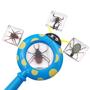 Imagem de Conjunto STEM WhizKidsLab 4 Real Bugs - Insetos e Aracnídeos com Lupa