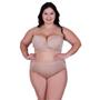 Imagem de Conjunto Sutiã e Calcinha Cós Alto com Detalhe em Renda Lingerie Plus Size Dani