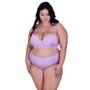 Imagem de Conjunto Sutiã e Calcinha Lingerie Plus Size Cós Alto com Detalhe de Renda Carolina