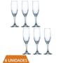 Imagem de Conjunto Taça de vidro 180ML Champagne Nadir Com 6 Und