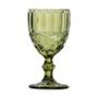 Imagem de Conjunto taças de vinho de vidro verde  6 pcs 8,1cm x 15,5cm  210m