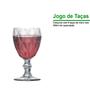 Imagem de Conjunto Taças Design Sofisticado Transparente De Vidro Com 6 Peças 300ml