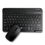 Imagem de Conjunto Teclado C/ Mouse Bluetooth S/ Fio Colorido Wireless