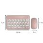 Conjunto Teclado Com Mouse Bluetooth Sem Fio Coloridos Wireless - loja nova Imagem de Conjunto Teclado Com Mouse Bluetooth Sem Fio Coloridos Wireless
