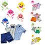 Imagem de Conjunto Temático Baby Shark Infantil Menino