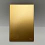 Imagem de Conjunto Tomada 10a 20a 4x2 Dourada Fosco Interruptor Simples Paralelo Ouro Nobre Satin Blux