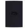 Imagem de Conjunto Tomada 10A 2P+T 4x2 Preto Fosco 85740 Alumbra