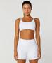Imagem de Conjunto Top Elastico Alto Giro Branco+Bermuda Elastico P