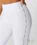 Imagem de Conjunto Top Elastico Alto Giro Branco+Legging Elastico P