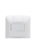 Imagem de Conjunto Tramontina Aria 4X2 Branco Com Placa (1 Simples+1Tomada )  57241/064