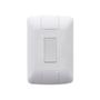 Imagem de Conjunto Tramontina Aria 4X2 Branco Com Placa (1 Simples)     57241/001