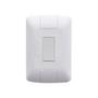 Imagem de Conjunto Tramontina Aria 4X2 Branco Com Placa (1 Simples)     57241/001