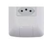 Imagem de Conjunto Tramontina Aria 4X2 Branco Com Placa (1 Tomada 20A) 57241/013