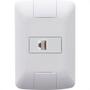 Imagem de Conjunto Tramontina Aria 4X2 Branco Com Placa (1 Tomada Rj45) 57241/022