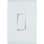 Imagem de Conjunto Tramontina Liz 4X2 Branco Com Placa (1 Bipolar)
