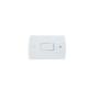 Imagem de Conjunto Tramontina Lux 4X2 Branco Com Placa (1 Campainha)