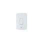 Imagem de Conjunto Tramontina Lux 4X2 Branco Com Placa (1 Campainha)