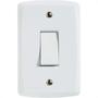 Imagem de Conjunto Tramontina Lux 4X2 Branco Com Placa (1 Simples)