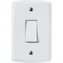 Imagem de Conjunto Tramontina Lux 4X2 Branco Com Placa (1 Simples)