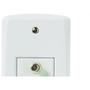 Imagem de Conjunto Tramontina Lux 4X2 Branco Com Placa (1 Tomada Tv)