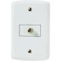 Imagem de Conjunto Tramontina Lux 4X2 Branco Com Placa (1 Tomada Tv)
