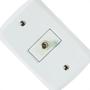 Imagem de Conjunto Tramontina Lux 4X2 Branco Com Placa (1 Tomada Tv)