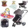 Imagem de Conjunto Travel System + Tapete Atividades Rosa e Brinquedos