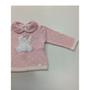 Imagem de Conjunto Tricot Feminino Infantil Noruega Rosa tam M