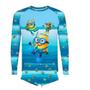 Imagem de Conjunto UV Infantil Menino Proteção Solar 50+ Minions