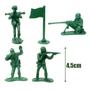 Imagem de Conjunto Veículos Militares Verdes Miniatura 9 peças