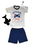 Imagem de Conjunto Verão masculino Camiseta e bermuda Raga kids Let's play