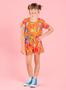 Imagem de Conjunto Verão Menina Vitamina Cropped e Shorts Com Cadarço