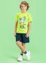 Imagem de Conjunto Verão Menino Infantil Energy Camiseta e Bermuda Choices